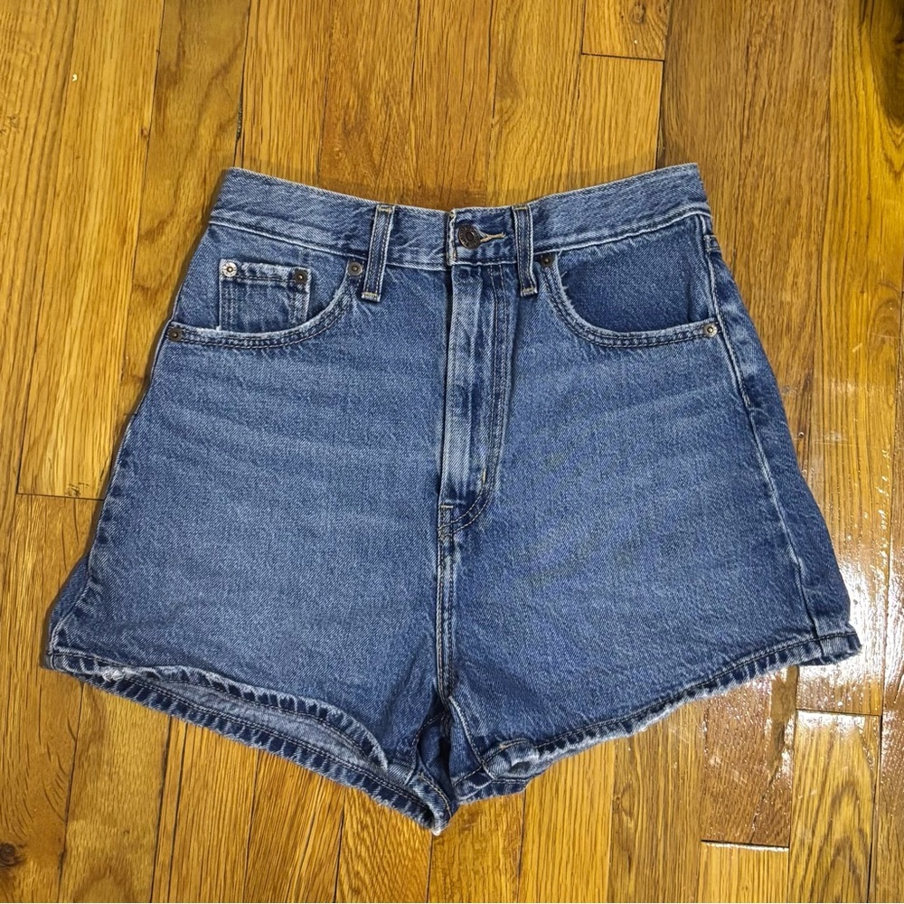 Classic Blue Denim Women's Shorts